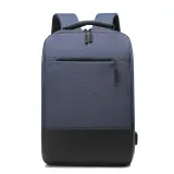Sac à Dos Ordinateur Portable Multifonctionnel avec Port de Charge USB Grand Volume SACHM07BL - حقيبة ظهر متعددة الاستخدامات للكمبيوتر المحمول والعمل مع منفذ شحن