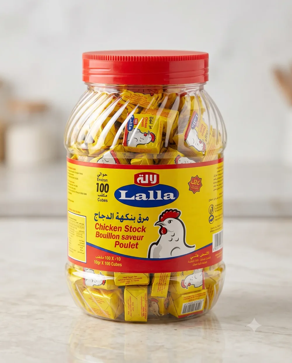 علبة جامبو حوالي 100قطعة -دجاج-