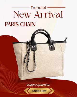 PARIS CHAIN – Sac Tote Élégant