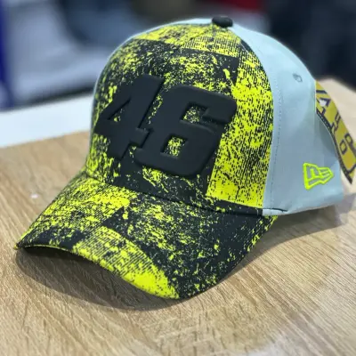 كاسكيطة  MLB 46 ازرق فاتج و اخضر yamaha