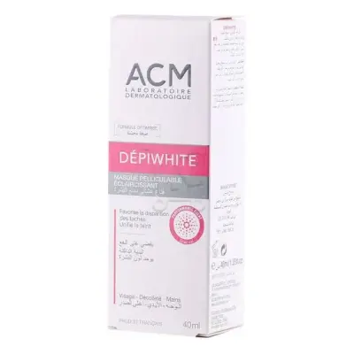 ACM Dépiwhite - Masque Pelliculable Éclaircissant - Anti-Taches et Hyperpigmentation - 40ml
