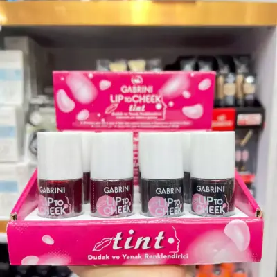 boite 24 pcs lip to cheek tint gabrini