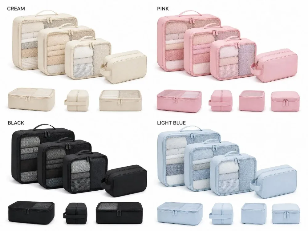 Set de 4 Organiseurs de Valise
