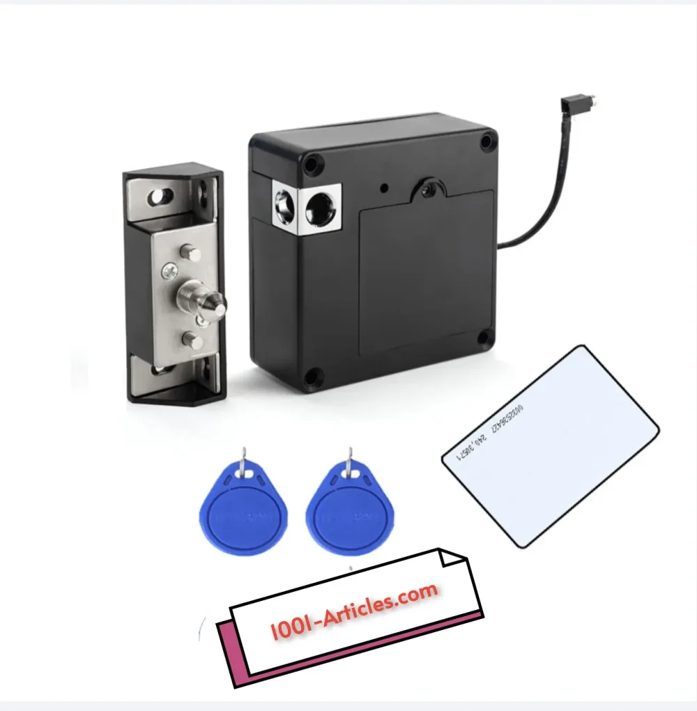 Serrure digitale automatique encastrée - Tag et carte RFID.