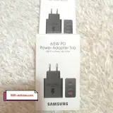 Chargeur Original Samsung, Super Rapide PD 65W - 03 Ports, Cable Type C