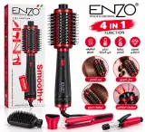 ENZO Professional Smooth+ 4 in 1 – Brosse Soufflante Multifonctionnelle (Modèle EN-4123)