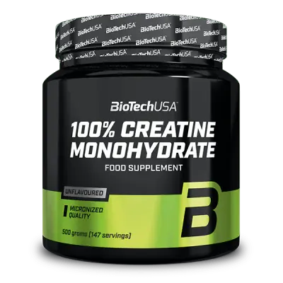 BiotechUSA 100% Creatine Monohydrate - 500g
