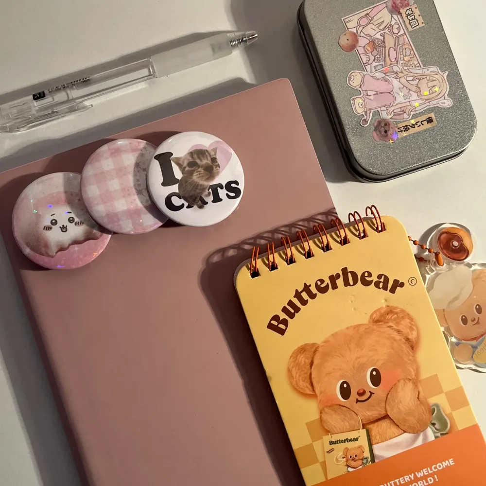 Pink butterbear pack