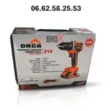 Perceuse-visseuse sans fil Brushless 21V - 50 N.m ORCA CD305HM-13