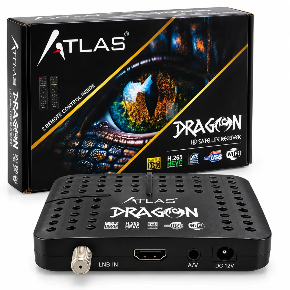 جهاز إستقبال أطلس ATLAS Dragon