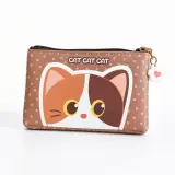 Trousse / Pochette "Cat Cat Cat" – Style Kawaii 🐱