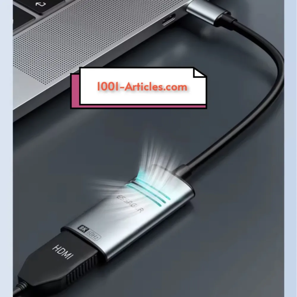 Adaptateur HDMI vers USB Type C - Essager