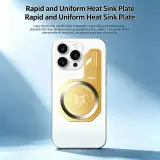 Plaque Magnétique Thermique Sarafox – Dissipateur de Chaleur pour Refroidisseur Téléphone