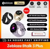 Smart Watch ZEBLAZE Btalk 3 Plus, intelligente, IPS HD,Bluetooth