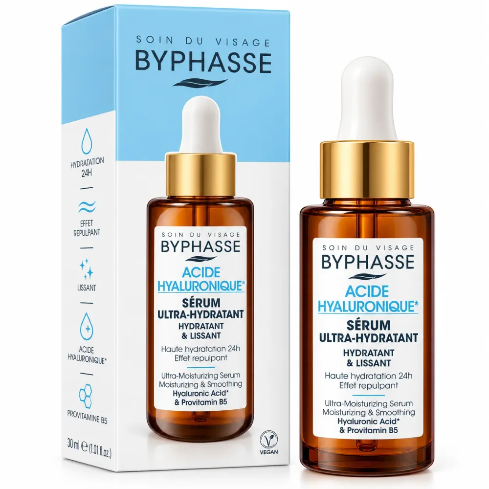 BYPHASSE Sérums Visage – Vitamine C, Rétinol, Niacinamide 50 ml