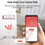 Détecteur de fuite d'eau Water drop Or Overflow- Tuya Smart - WiFi