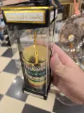 Bougie parfumée à motifs ethniques, coffret cadeau avec finition dorée