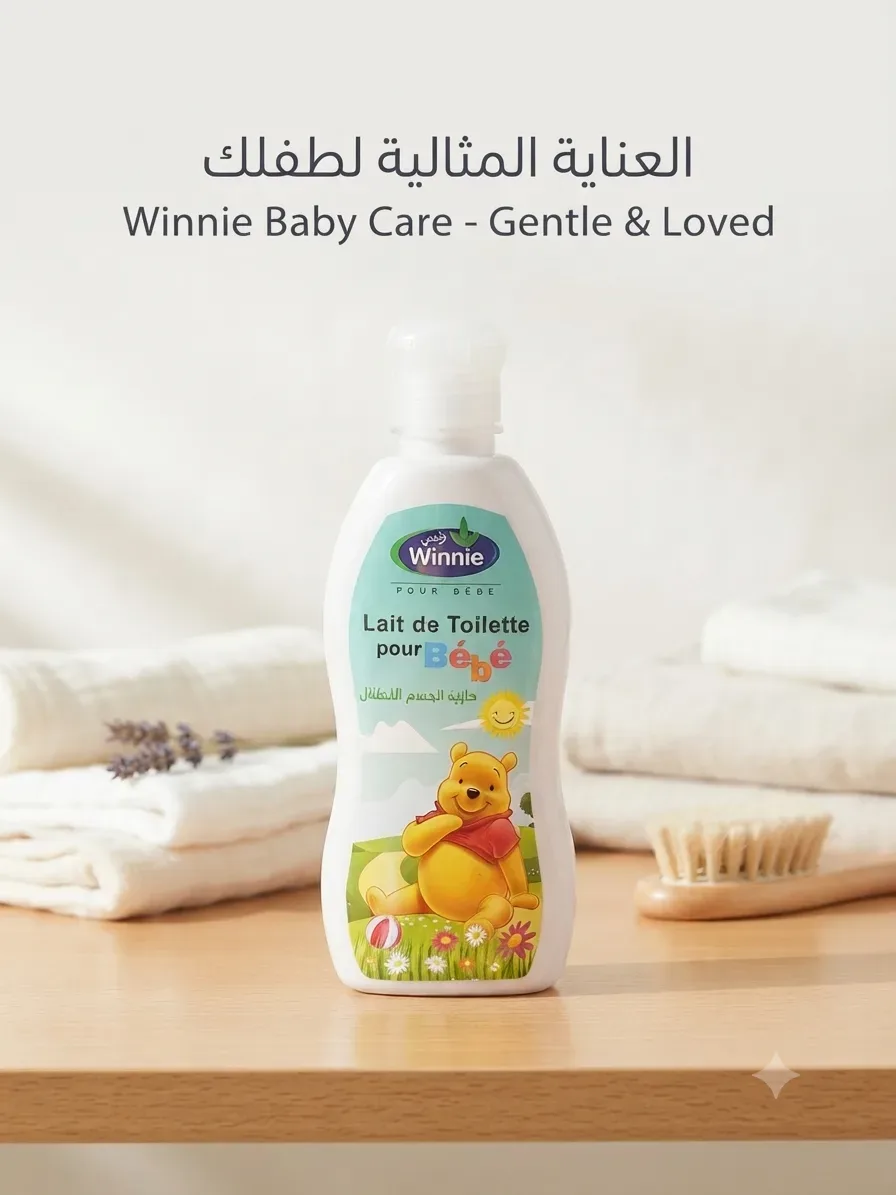 Winnie lait de toilette pour BéBé
