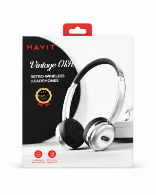 Casque Bluetooth HAVIT H616BT Pro (Vintage 01H)