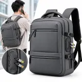 Sac à Dos pour Ordinateur Portable Grande Capacité et Anti-Vol Bomag Boy Noir - حقيبة ظهر للكمبيوتر المحمول واسعة ومانعة للسرقة