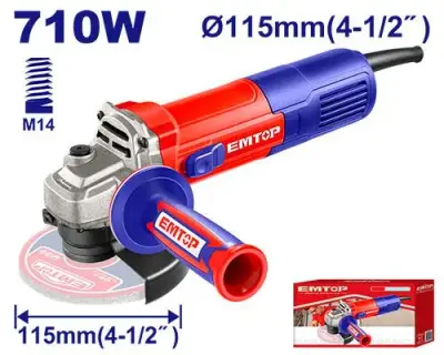 Meuleuse emtop 710w 115mm