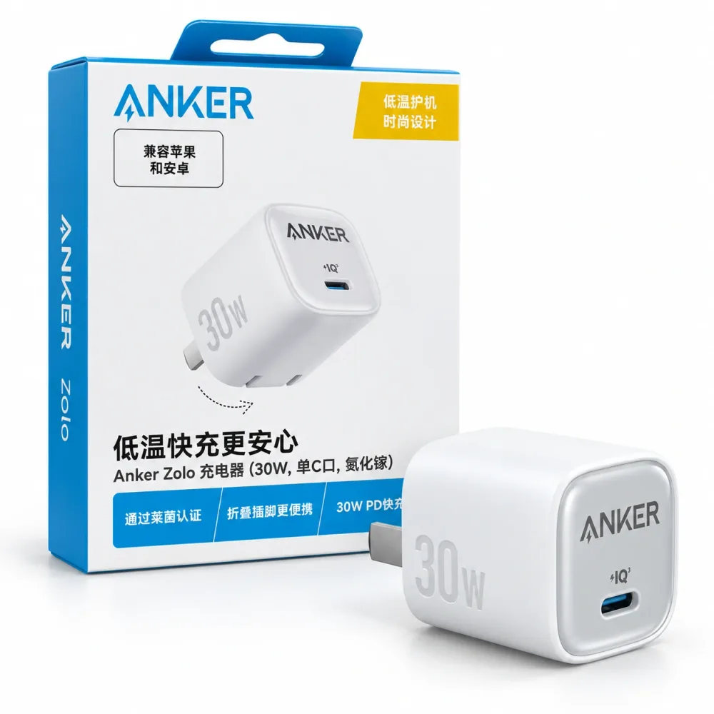 Anker zolo 30w PD 1C iQ