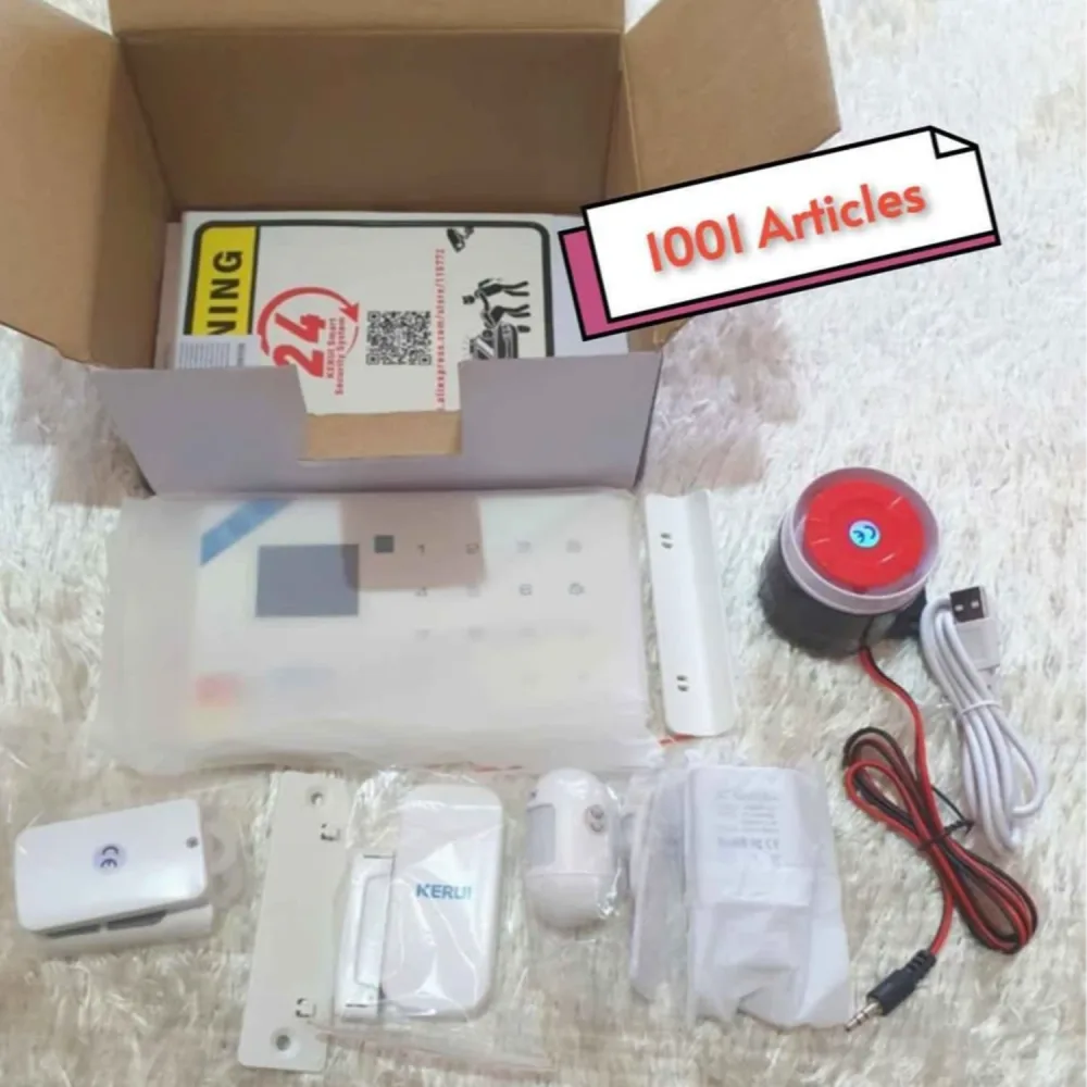 Alarme KERUI W 184 wifi et GSM, Tuya Smart