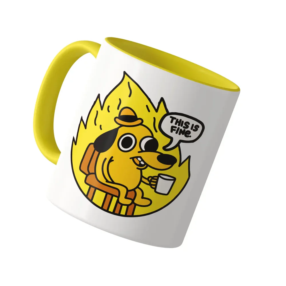 Mug - This is Fine