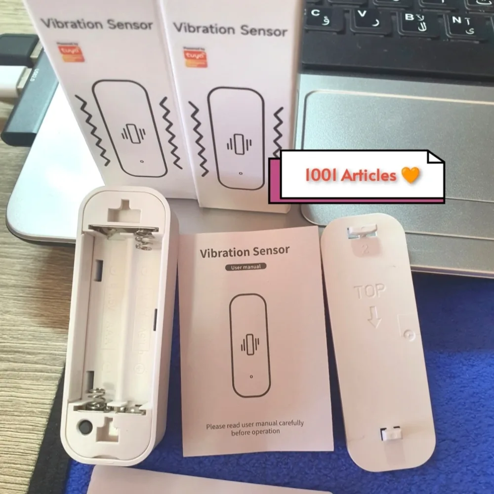 Capteur de Vibrations Tuya Smart Protocole Zigbee