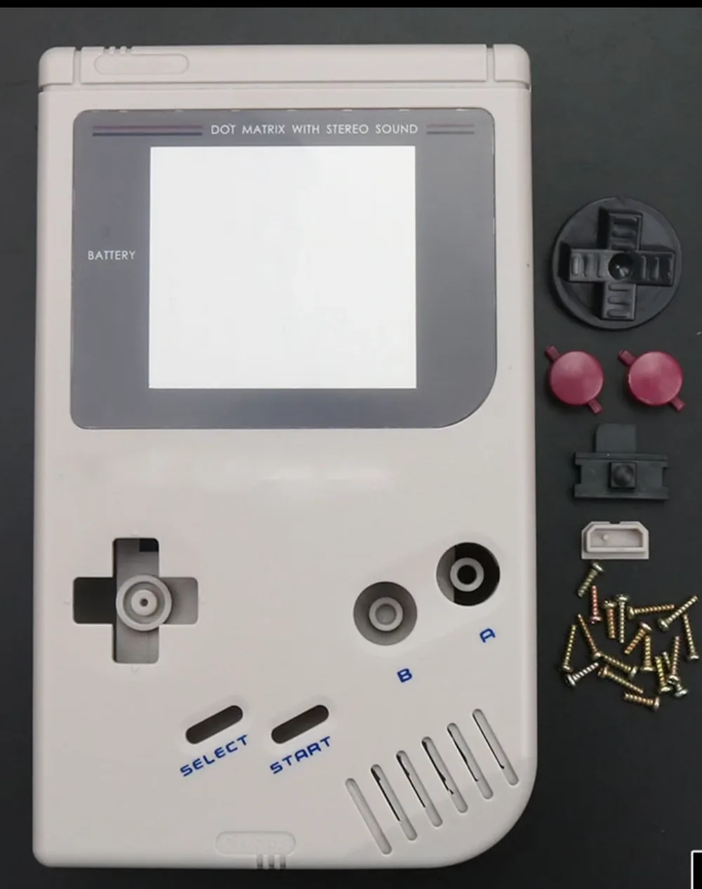 Carcasse GameBoy DMG – Restauration et Customisation