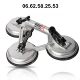 Ventouse Triple de Manutention 118mm – 135 kg tc0278
