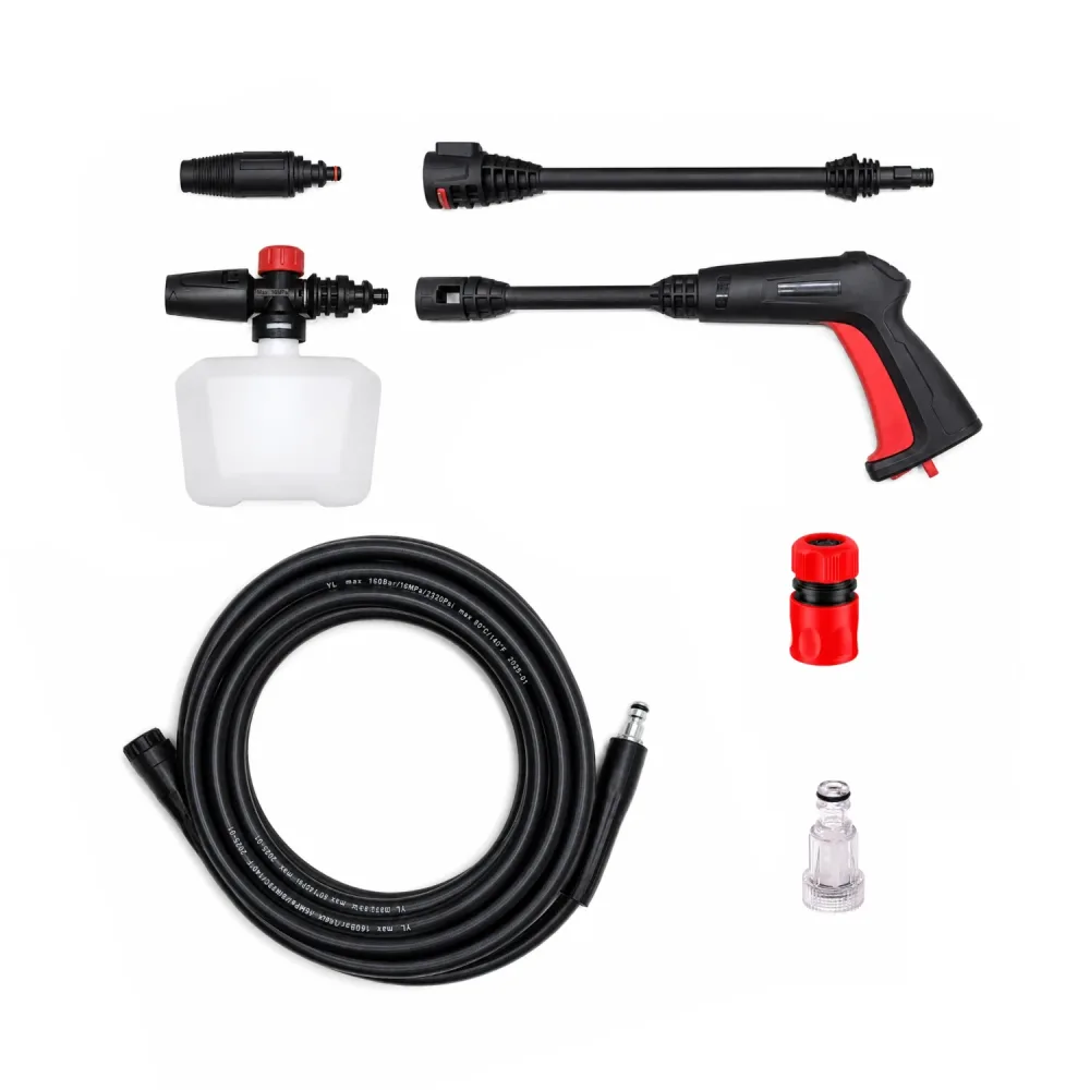 Nettoyeur Haute Pression et à Vapeur 1600/1500W 150/5Bar CROWN CT42098