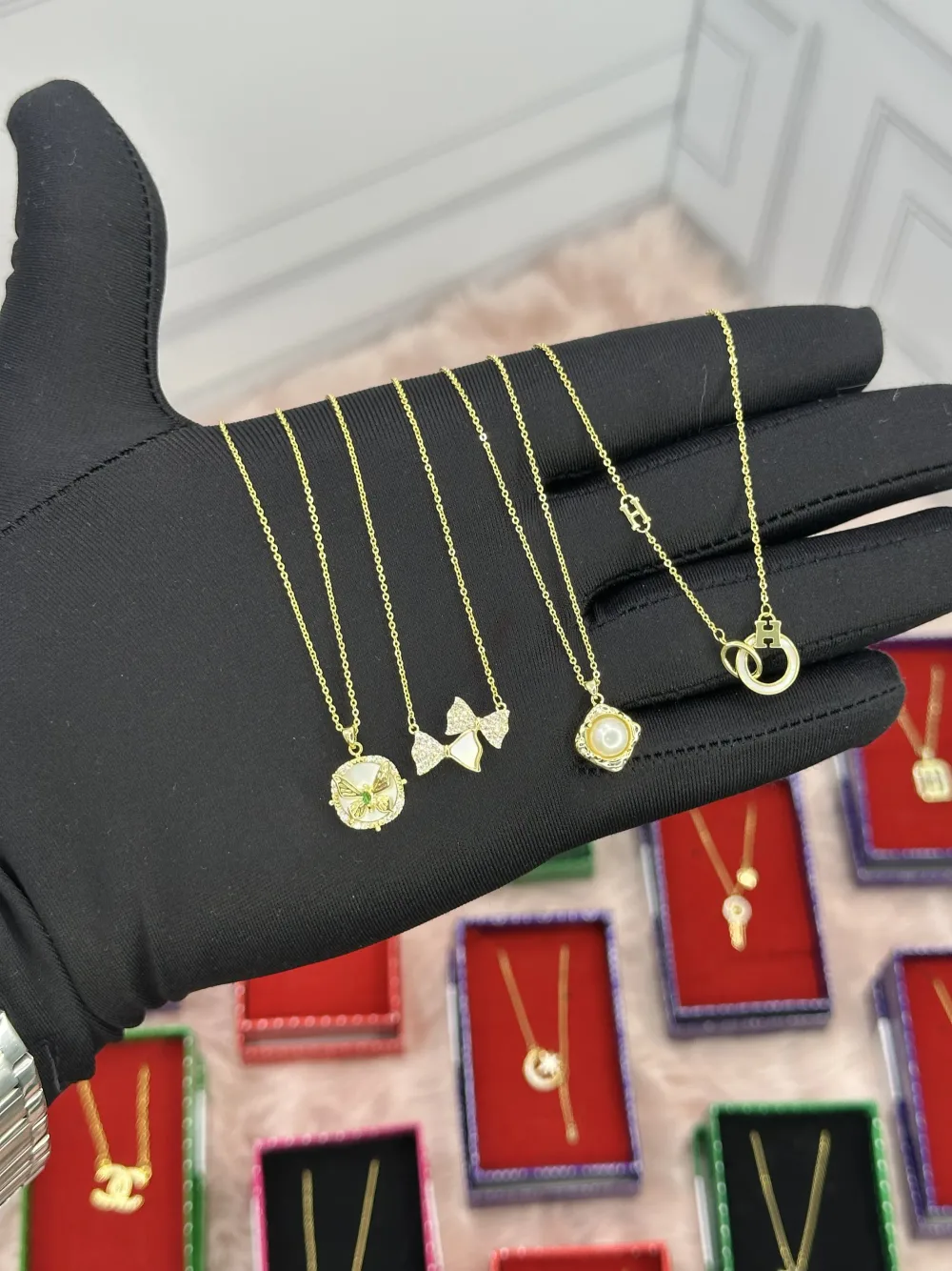 ‏Collier Plaqué Or