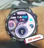 HAYLOU SOLAR 5 - Smart Watch pour Homme - 1.58", Amoled 60Hz, IP68