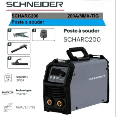 Post a souder Schneider 200a mma tig