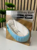 Baignoire gonflable pour bébé antidérapante avec poche latéral – حوض الاستحمام قابل للنفخ للأطفال