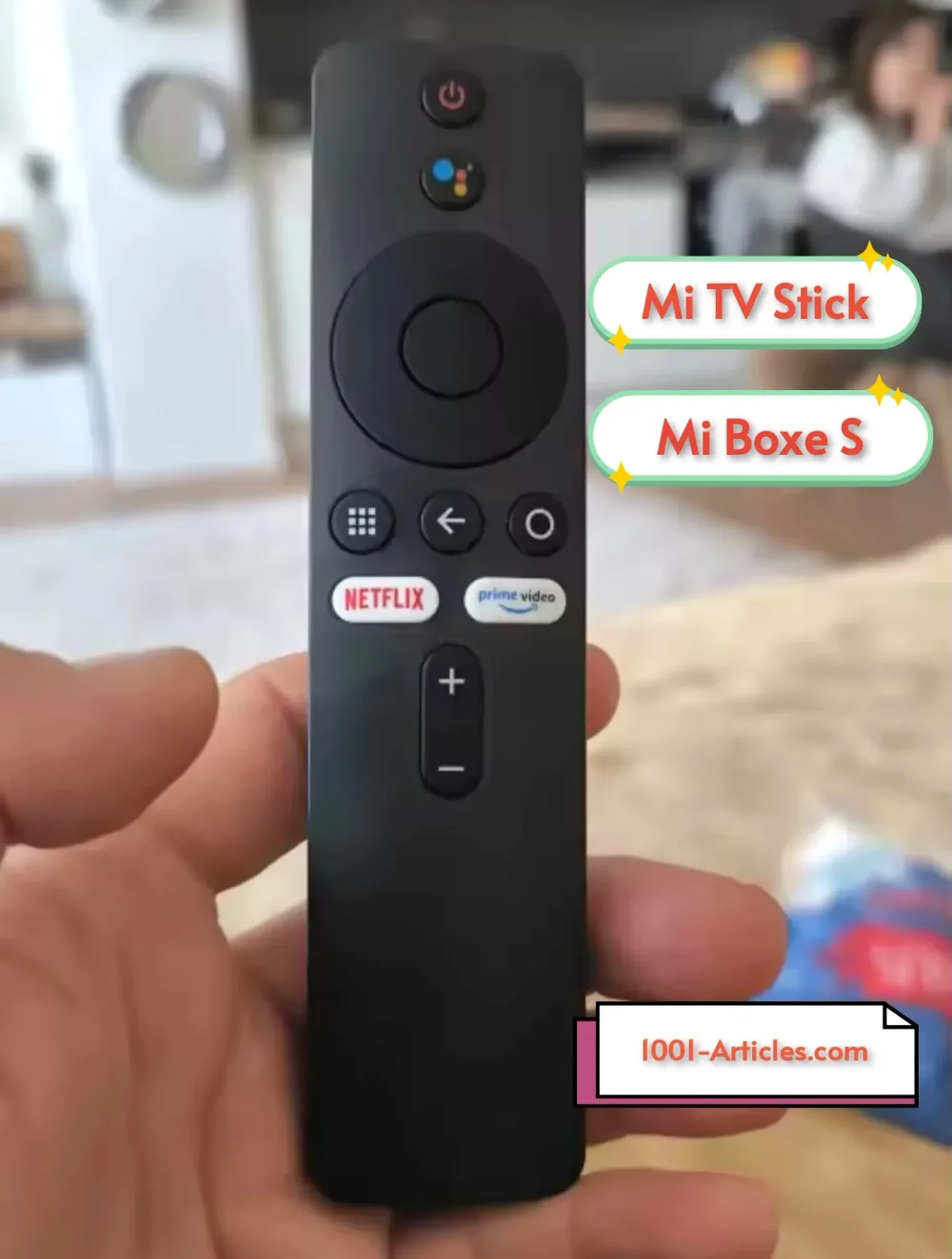 Télécommande Originale Vocale Bluetooth - Xiaomi MI BOX S - MI TV Stick