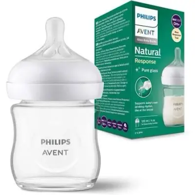Biberon en verre 120ml philips avent