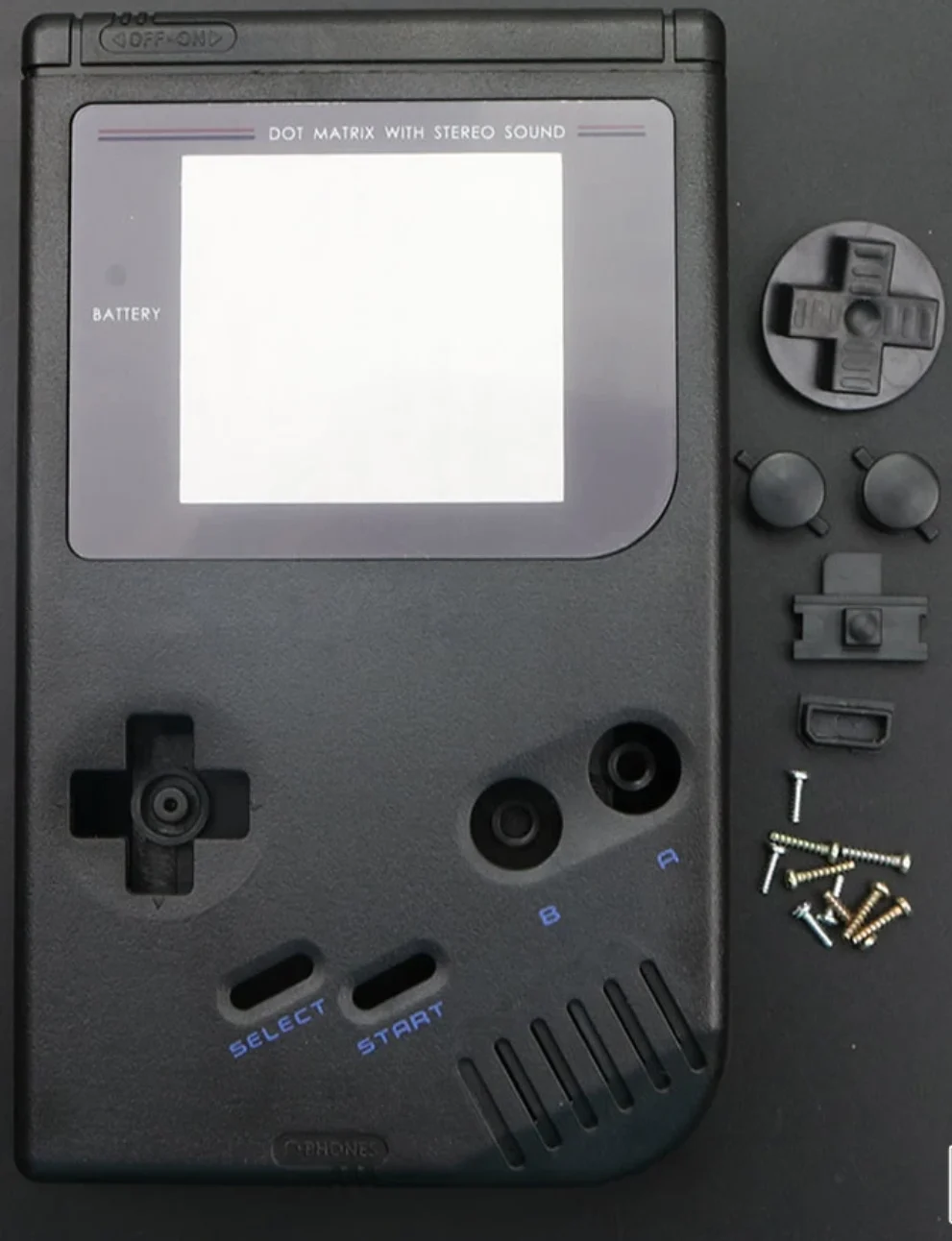 Carcasse GameBoy DMG – Restauration et Customisation