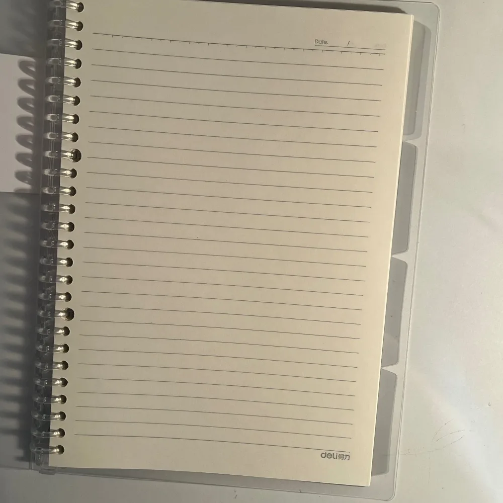 Transparent binder