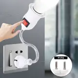 Douille prise flexible 25cm+lomp12w