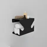 حامل منشفات الحمام و اغراضه