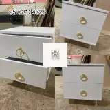 Table de Nuit 2 Tiroirs - طاولة سرير ليلية عصرية بأدراج
