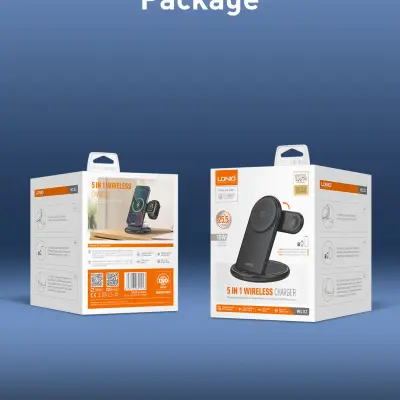 5 IN 1 Desktop Wireless Charging Station WL02