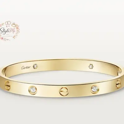 Bracelet Cartier Modèle Classique 4 Diamants IP6688