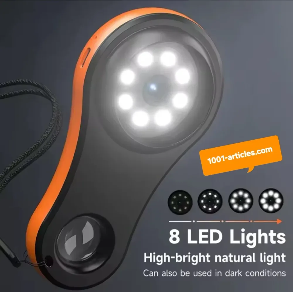 Loupe numérique / Microscope portable 2 MP, IPS 2.0 pouces, UHD 1080p, zoom 50X.