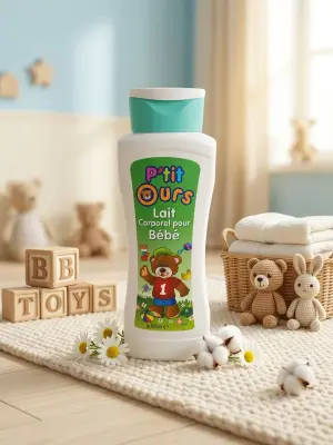 p'tit ours—lait corporel pour bebe
