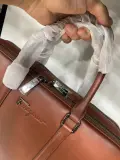 Cartable en cuir véritable SALVADOR FERRAGAMO