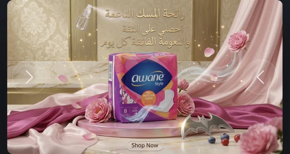 Awane style(8 فوطات صحية)