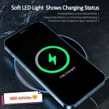 Wireless Charger - Chargeur Rapide sans fil ESSAGER Type C